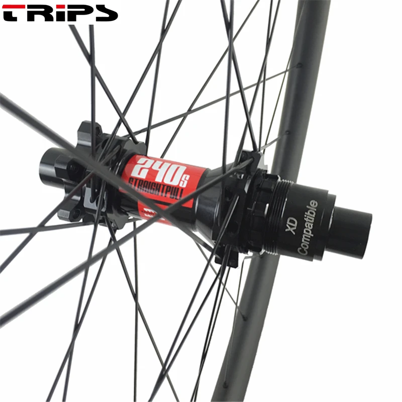 29er bicycle wheelset 240 straight pull cx ray spokes 29inch MTB