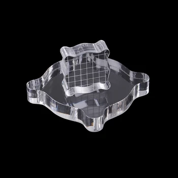 

1pc Clear Acrylic Stamping Tools for Scrapbooking DIY Crafts Stamps Making Block Handle Stamping Photo Album Decor