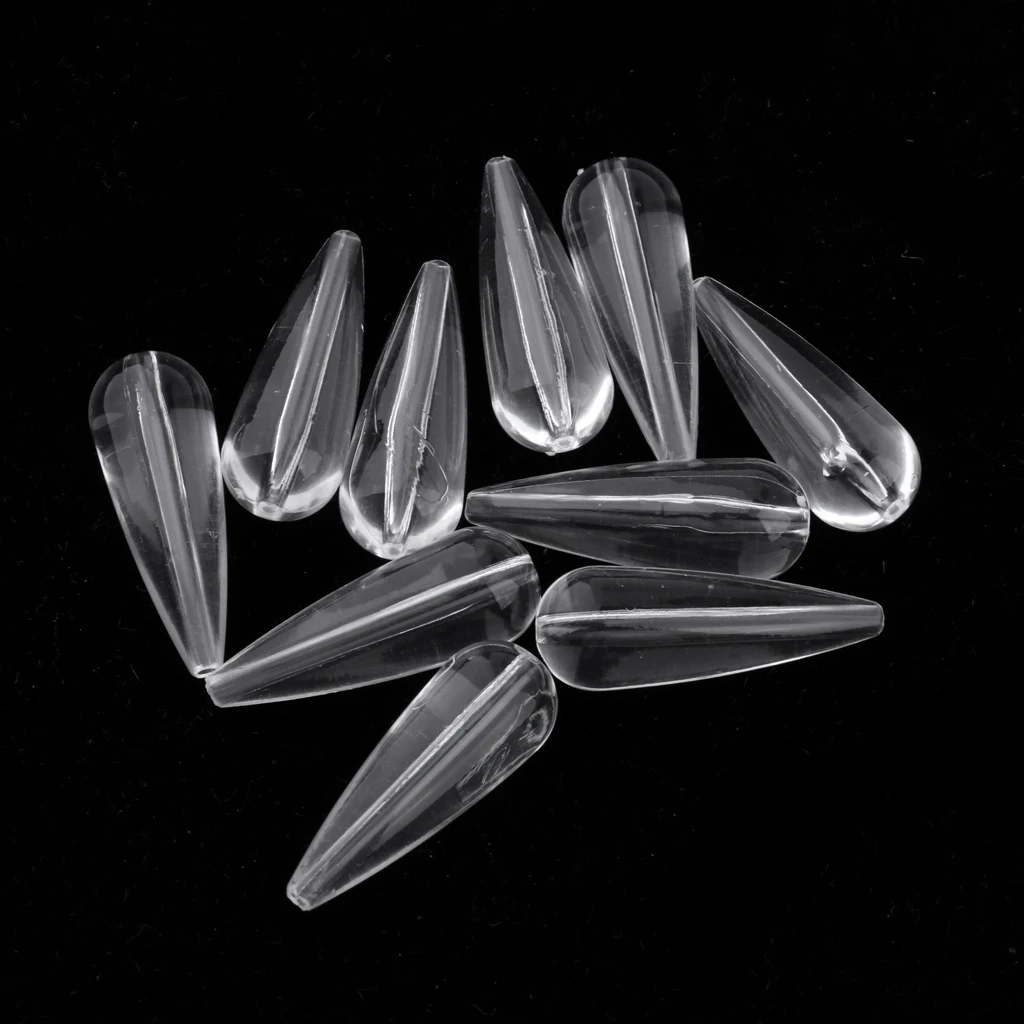10 Pcs. Clear Bombarda Floats - Trout Float And Surface Control for 10 Pcs. Clear Bombarda Floats - Trout Float And Surface Control for