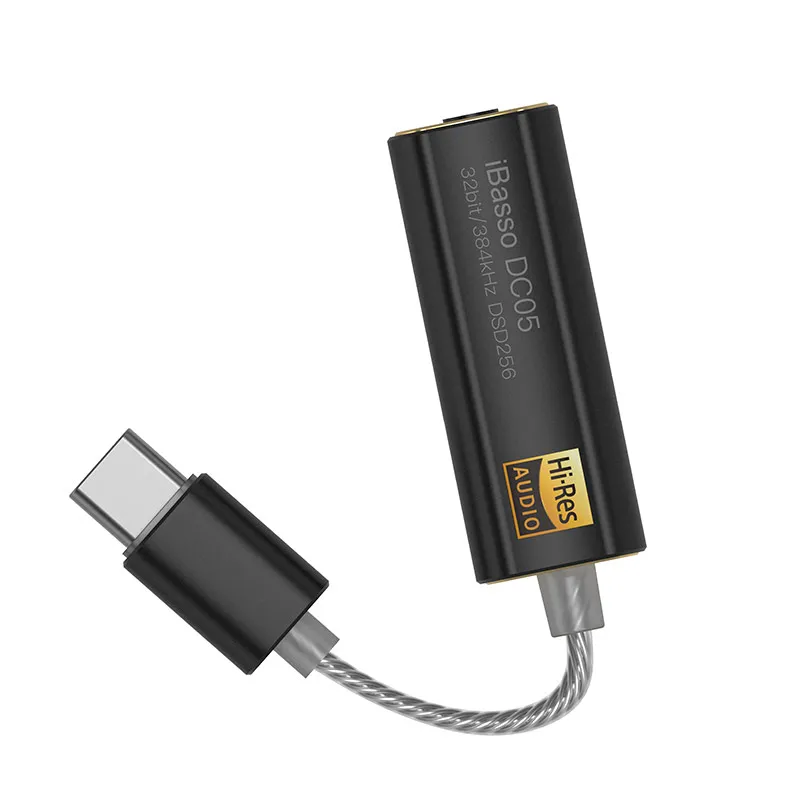 Декодирующий усилитель iBasso DC05 с USB Type C на 3 5 мм для телефонов Android гарнитура HiFi без