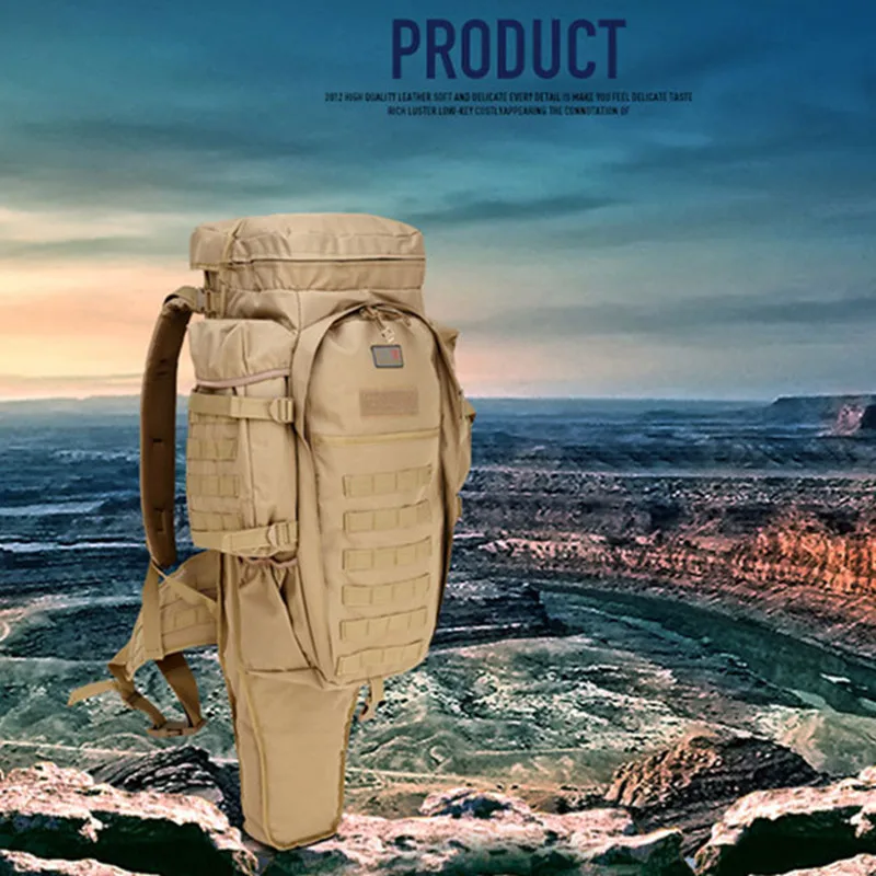 Cactus Jack Tactical Assault Coyote Tan Backpack w/ padded rifle compartment,new 