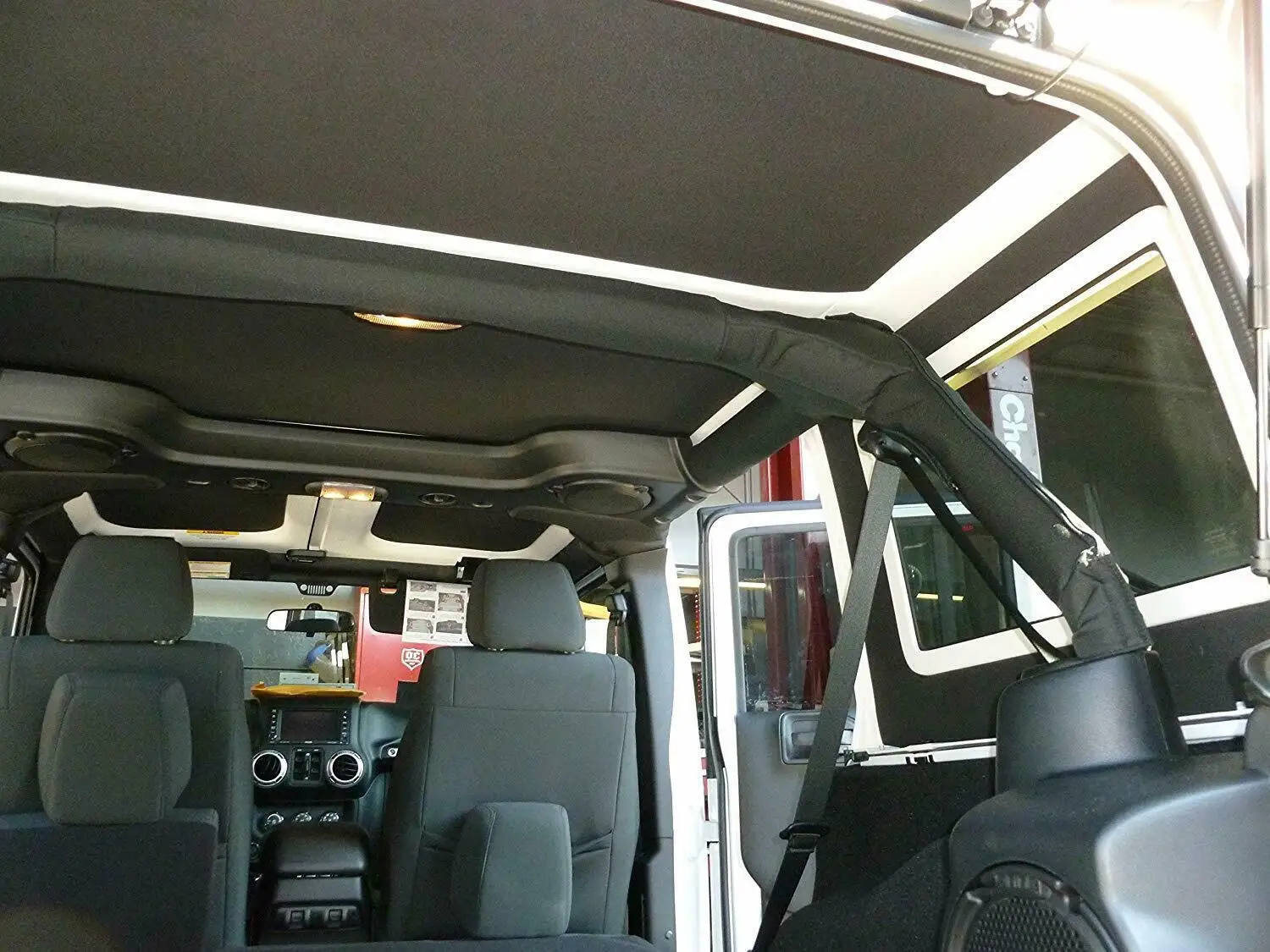 Хедлайнера петли тепла изолирующие для 4 двери для Jeep Wrangler JL