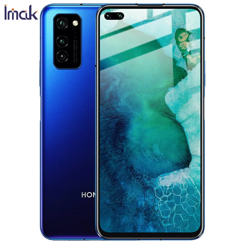 Imak Pro+ полноэкранная панель из клеевого закаленного стекла для huawei Honor View 30 Pro View 30 oleophobic