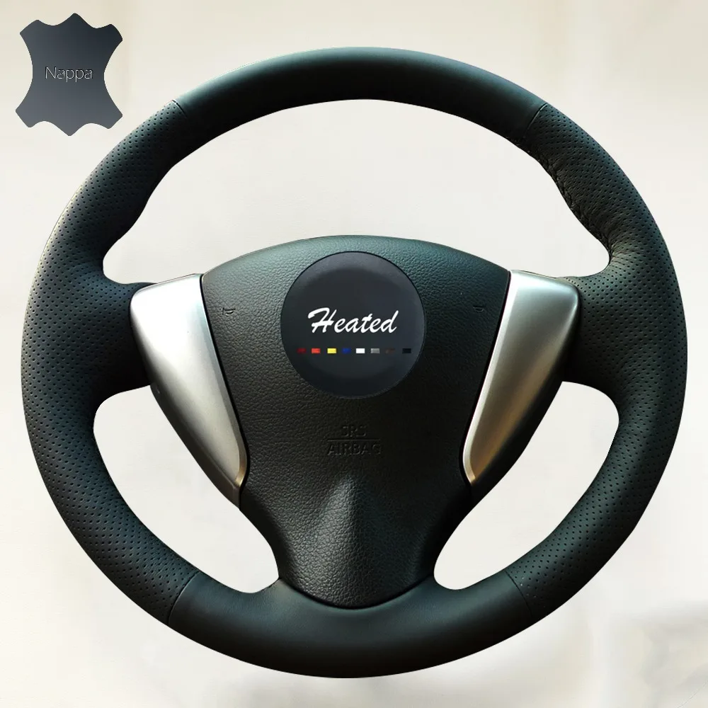 Чехол на руль для Nissan Teana Altima 2013 2016 X Trail QASHQAI Rogue Sentra Tiida|steering wheel cover|wheel coveron the steering |