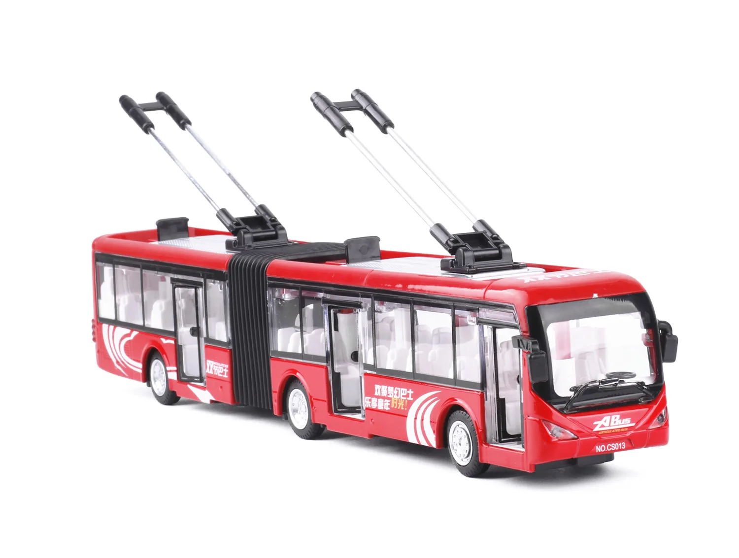 

Jiaye 1: 48 Double Bus Alloy Car Model Toy Car Warrior Car Model Toys Cs0133 Boxed