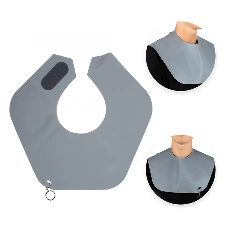 Парикмахерская силиконовая стрижка Шейная шаль обертка Профессиональная парикмахерская окрашивание волос окрашивание шеи щит(серый) парикмахерские инструменты