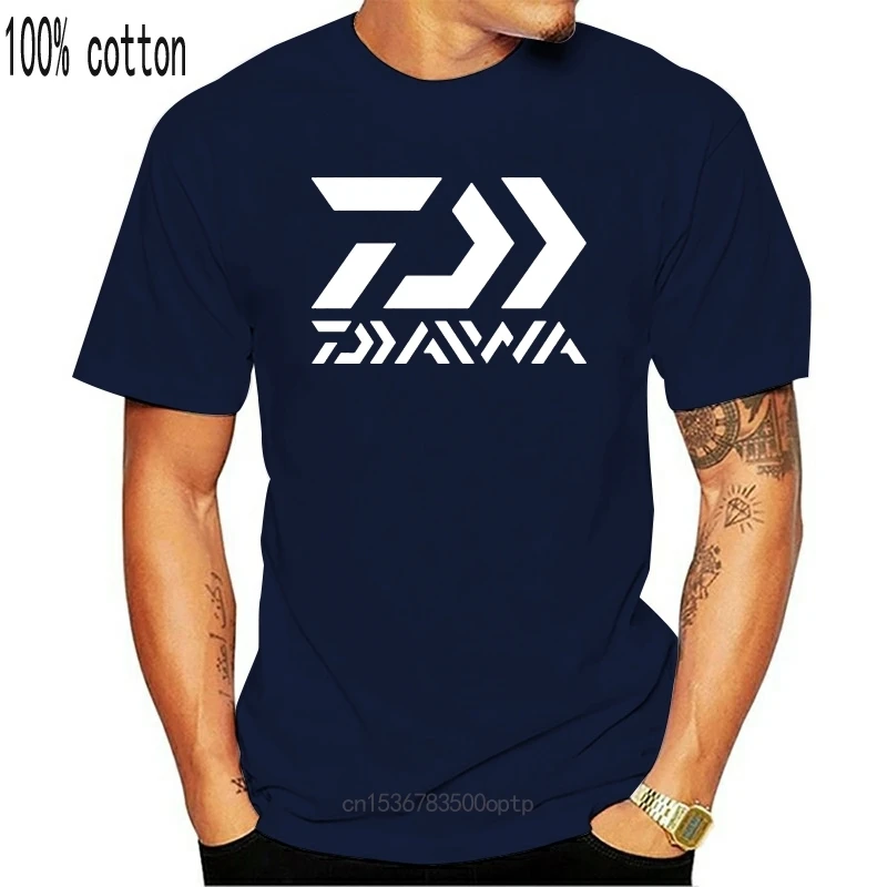 Daiwa Fishing Logo Mens Black T Shirt Size S M L Xl 2xl 3xl T Shirts Aliexpress
