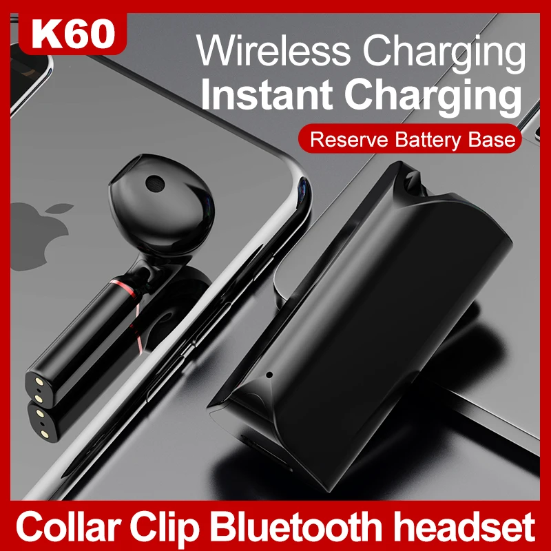K60 Upgrade Mini Bluetooth Headset For IOS Android Headphones Wireless business Earphone With Microphone Hands Free Couple Mode |