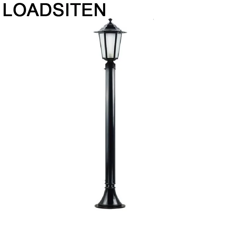 Jalan Stijl Bouwlamp Iluminador Jardin Straatverlichting Outdoor Sokak Lamba Off Lamp Uliczna Led Plaza Straat Road Light