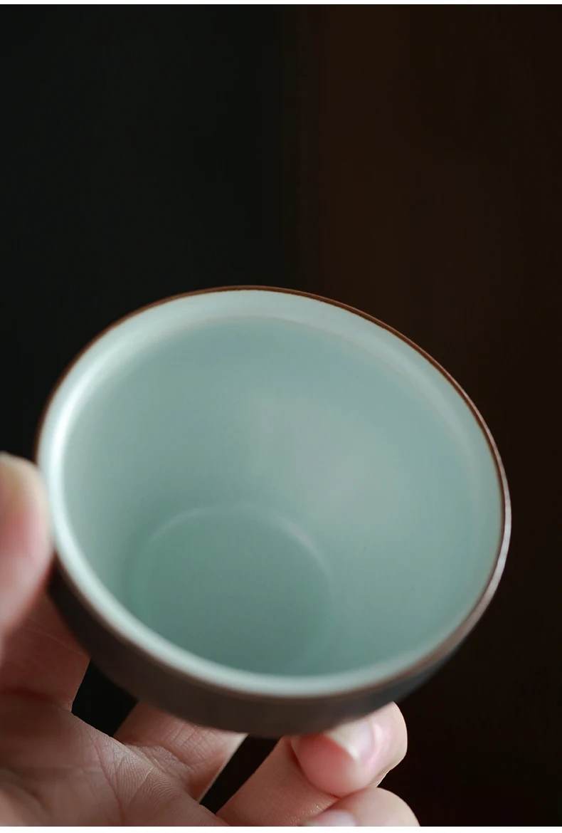 TANGPIN черный керамический чайный стаканчик для пуэр фарфоровые чайные чашки Китайский кунг-фу чашка посуда для напитков