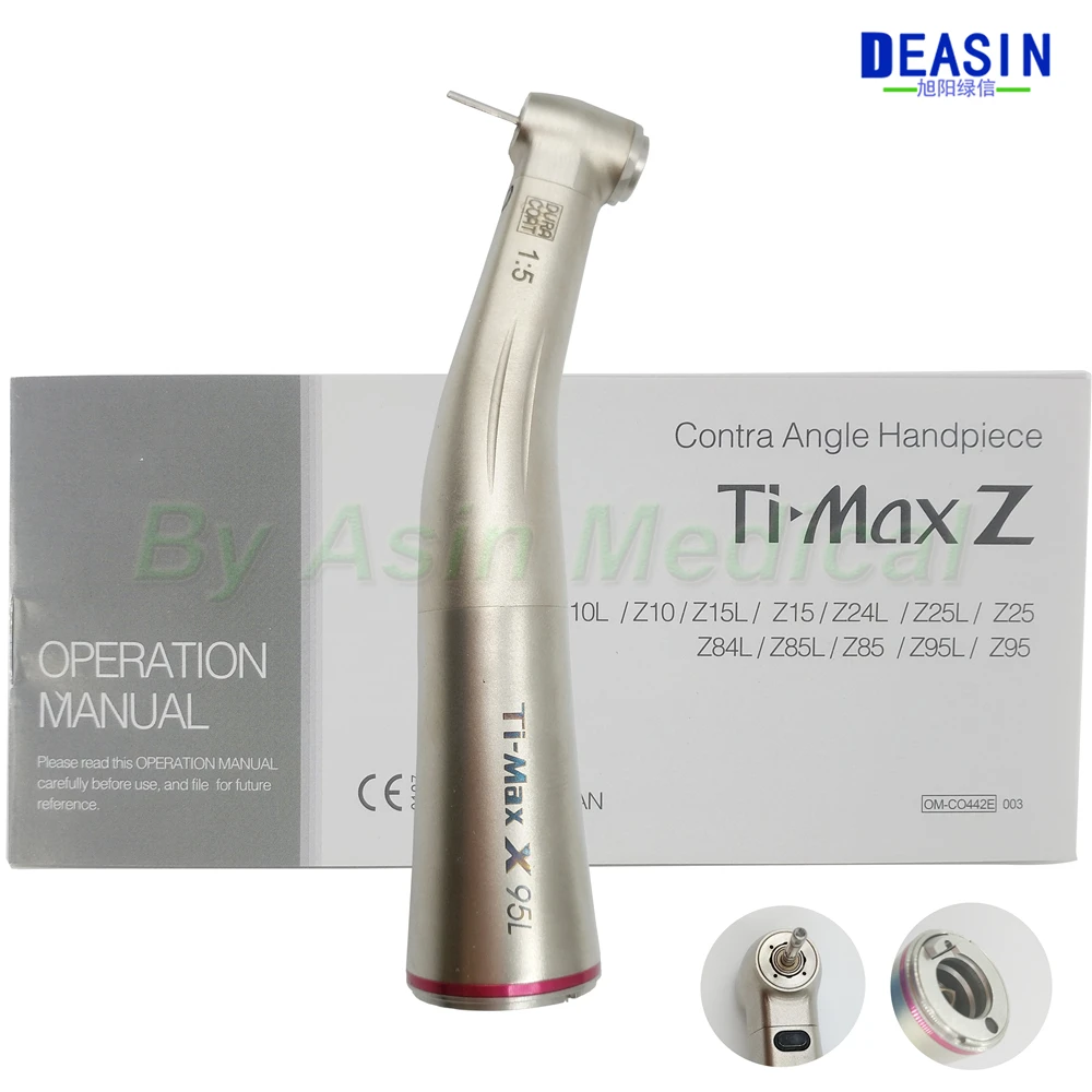 Koop 1 Pc X Dental Handstuk 15 Contra Hoek Verhogen Rode Handstuk Voor Dental Micromotor