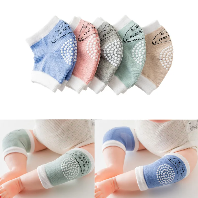 

Baby Crawling Kneepad Thick Loop Pile Mesh Breathable Infant Kneelet Knee Guard Toddler Toddling Protection Genouillere Kneepad