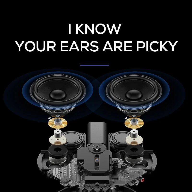 Soaiy E11 CD DVD плеер Bluetooth мини динамик 3в1 HiFi беспроводной настенный портативный бас светодиодный Будильник Небольшой сабвуфер