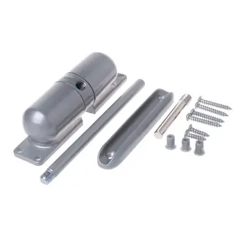 

Adjustable Surface Mounted Automatic Spring Closing Door Closer Hidden Stopper