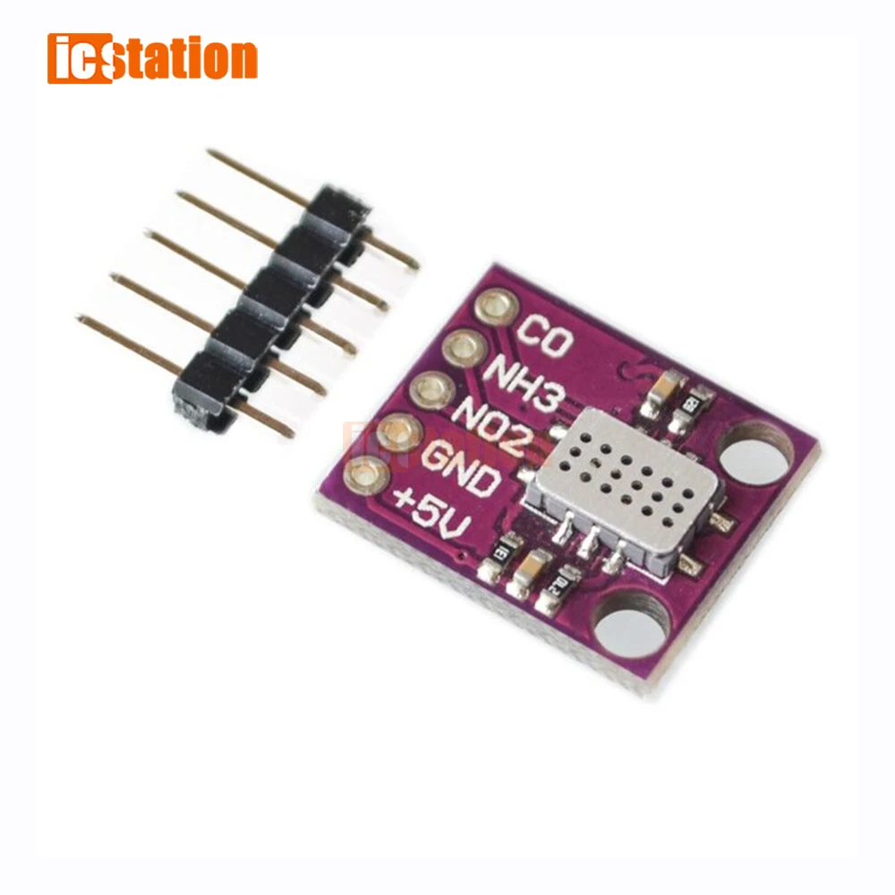 

1PCS CJMCU-6814 MICS-6814 Gas Sensor Module Air Quality CO VOC NH3 Nitrogen Oxides Gas Sensor 1000ppm