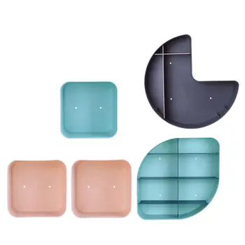 

New Floating Corner Book Shelf Wall Shelves Plastic Decor Organizer Planter Shelves Wall-mounted Decoration Storage Rack Holders