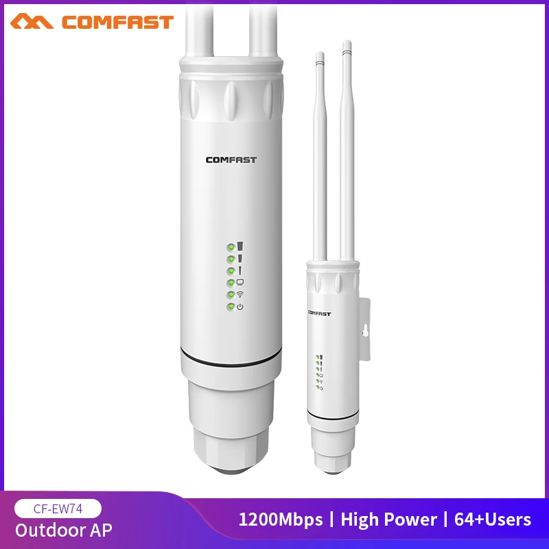 Comfast High Power AC1200 Outdoor Wireless wifi Repeater AP/WIFI Router ...