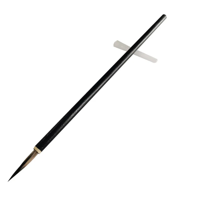 1-10 Uds ardilla, cepillo de pelo de línea de gancho pluma de caligrafía de varilla de acero penholder pintor pintura acuarela arte suministros