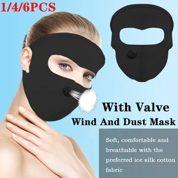 

1-6pcs Outdoor Face Masks Designer Sports Safety Turban Neck Windproof Pllution Sun Protection Dust Mask Sports Safety Face Mask