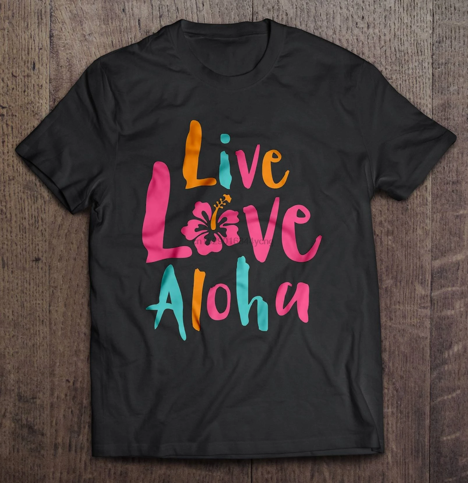 Мужская забавная футболка модная Live Love Aloha женская | одежда