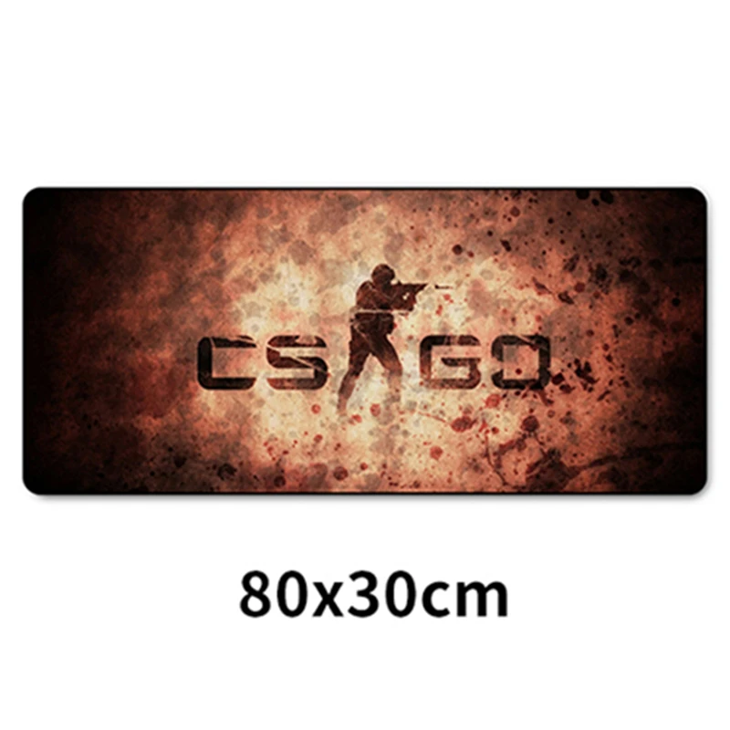 SOVAWIN большой rgb игровой коврик для мыши CS GO с блокировкой скольжения края компьютера коврик для мыши 800x300 скорость клавиатуры резиновый коврик XL