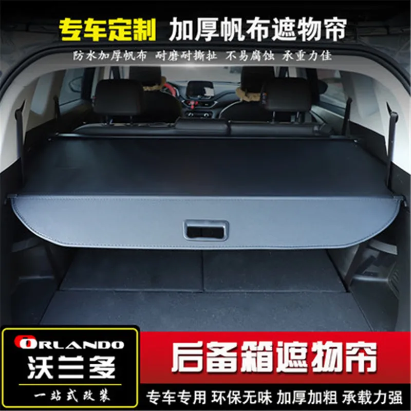 Cheap Hoge Kwaliteit Leer Kofferbak Cover Gordijn Cover Voor Chevrolet Orlando 2018-2020 Auto Styling Cheap Hoge Kwaliteit Leer Kofferbak Cover Gordijn Cover Voor Chevrolet Orlando 2018-2020 Auto Styling