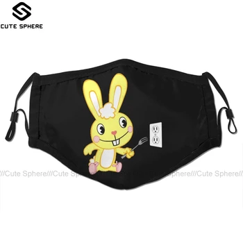 

Happy Tree Friends Mouth Face Mask Happy Tree Friends Facial Mask Funny Kawai with 2 Filters for Adult