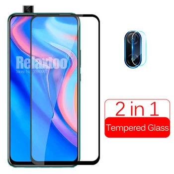 

2 in 1 camera Glass For huawei p smart Z tempered Glass on hauwei p smart 2019 psmart Z STK-LX1 lens protector protective Film