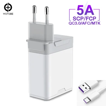 

FCP/SCP 4.5V/5A 5V/4.5A 22.5W Super charge QC3.0/AFC fast Wall charge Cable For ipad huawei P20/30 mate20/30 xiaomi s9/s10/note9