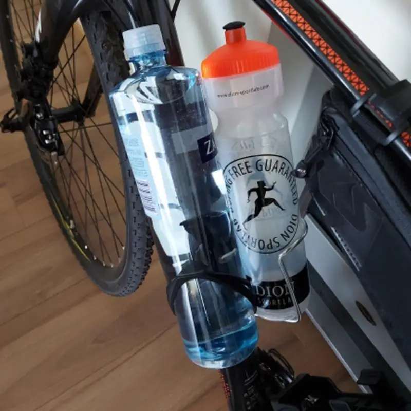 Aluminum Plastic MTB Road Bike Bicycle Drinks Water Bottle Holder Rack Cage New 