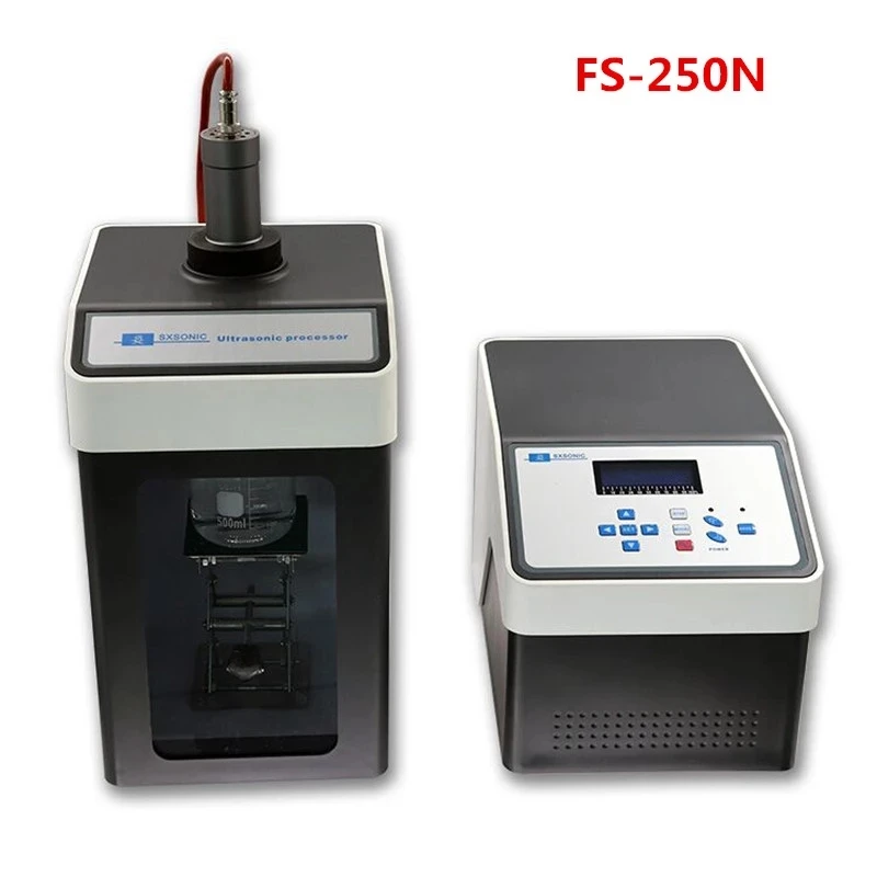 

150 W Ultrasonic Homogenizer Sonicator Processor Ultrasonicator Cell Disruptor Mixer CE ISO 20KHZ 2ml-100ml