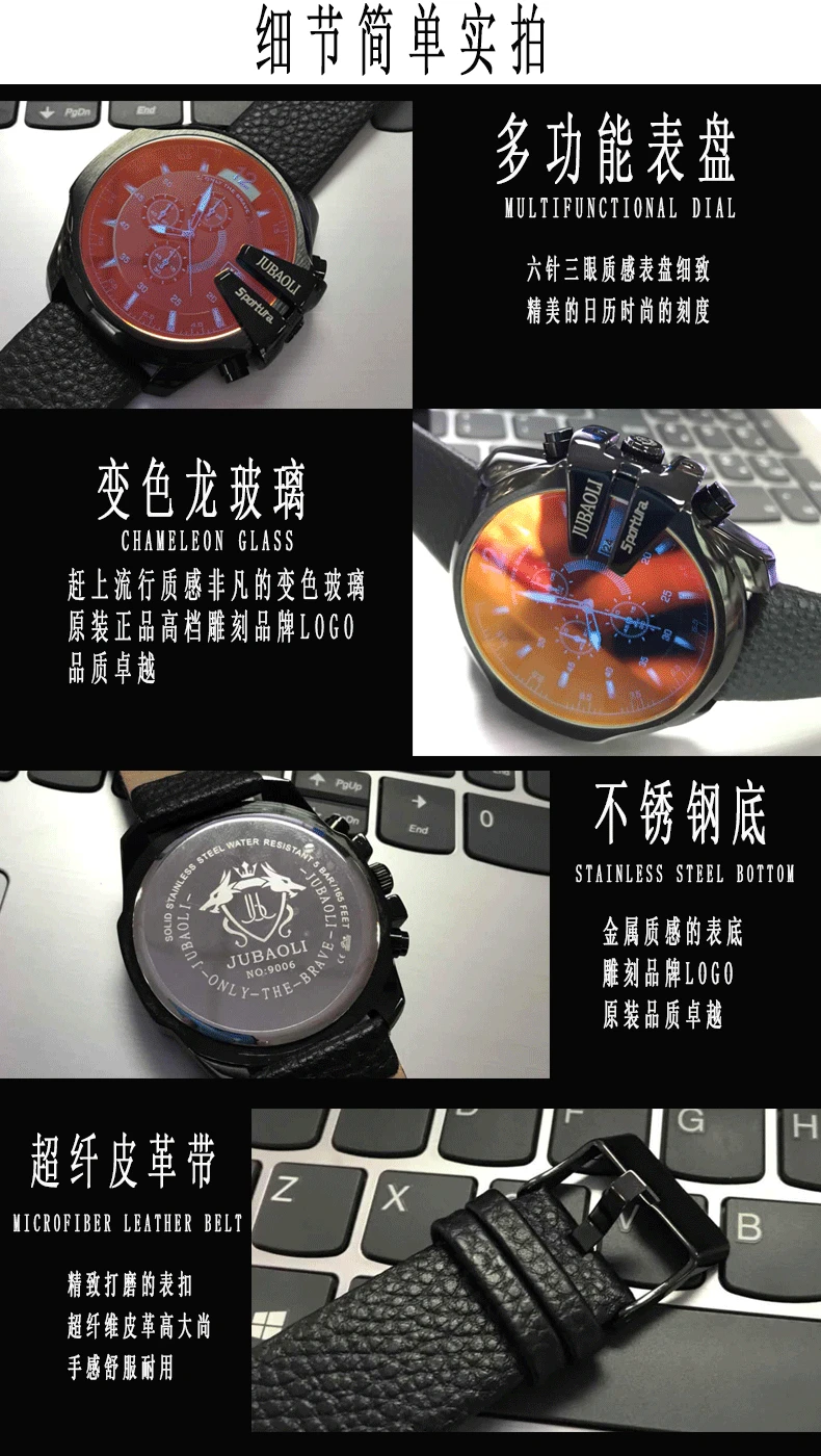 Брендовые деловые часы с двойным циферблатом для мужчин, спортивные Кварцевые военные часы с хронографом, подарок, Dz стиль 4280, Relogio Masculino