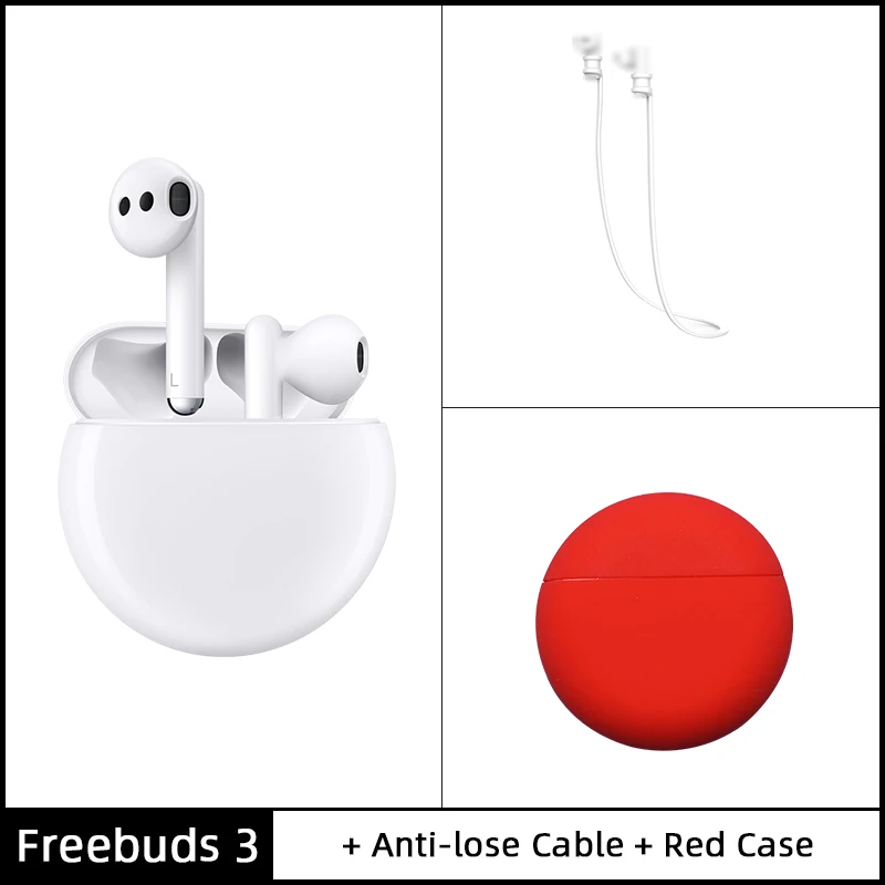 Оригинальные HUAWEI FreeBuds 3 FreeBuds3 Bluetooth наушники TWS беспроводные наушники Kirin A1 чип функция ANC Скидка 600 руб. /. При заказе от 5500 руб. /Промокод: newyear600 / Количество о - Цвет: Add case6