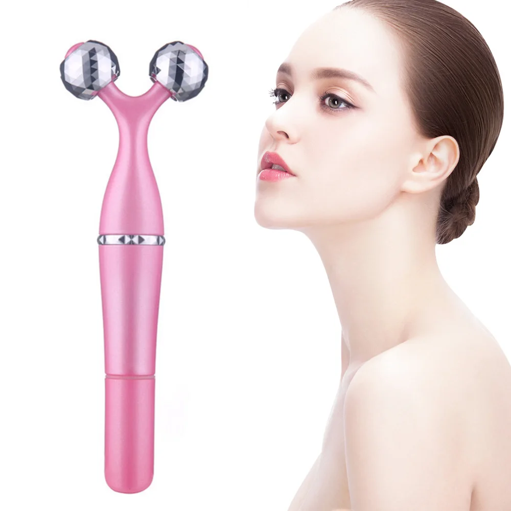 

3 in1 Wrinkle Remove Face-lift Roller Massager For Body Slimming Face Lifting Face Massage Instrument Beauty Tool