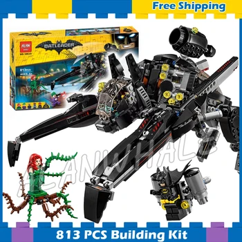 

813pcs Super Heroes Batman Movie The Scuttler Poison Ivy 10635 Model Building Blocks Assemble Gifts Sets Compatible with Lago