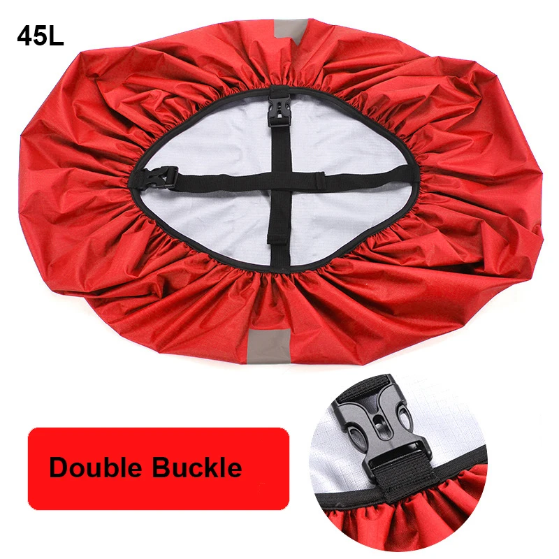 45L уличный чехол для школьной сумки Защитный Водонепроницаемый пылезащитный дождевик Портативный Сверхлегкий защитный походный туристический аксессуар