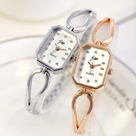 

New Style Is Brand Korean-style Students Fashionable Watch Women's Steel Belt Bracelet Bracelets Women's Fashion Quartz Watch