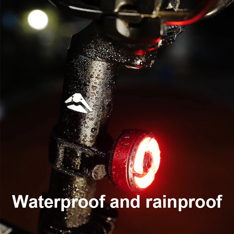 USB Charge Led Bike Light Multi Lighting Modes Bicycle Flash Tail Rear Lights for Mountains Seatpost light | Спорт и развлечения