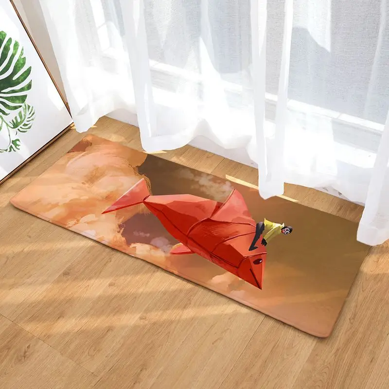 3D Печатный коврик входной двери дверь ванная комната Гостиная кухонные ковры коврики Нескользящие напольные рождественские ковры для украшения кухни - Цвет: DC2025-4