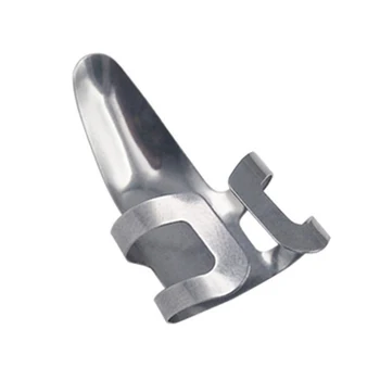 

3pcs Stainless Steel Finger Guitar Pick Slide Guitar Banjo Ukulele 3.1x1.6cm