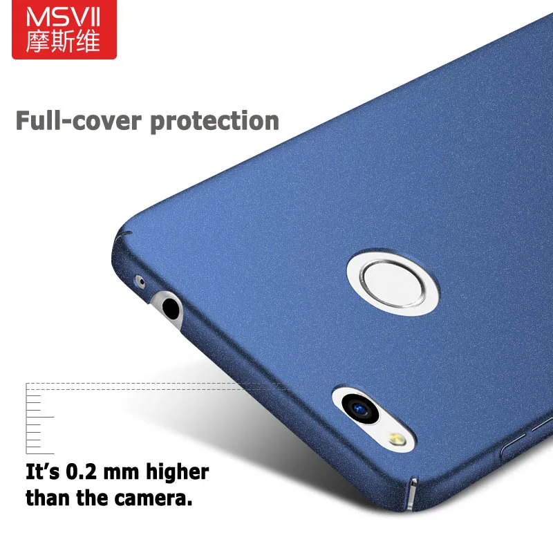 Honor 8 Lite чехол MSVII Silm Coque для Huawei P8 2017 Honor8 Жесткий ПК чехлы|Бамперы| |