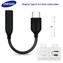 Samsung Audio Cable USB Type C to 3.5MM AUX Headset Jack Adapter For Samsung Galaxy S20+ NOTE 9 10 + pro A90 A60 A80 A8S A70