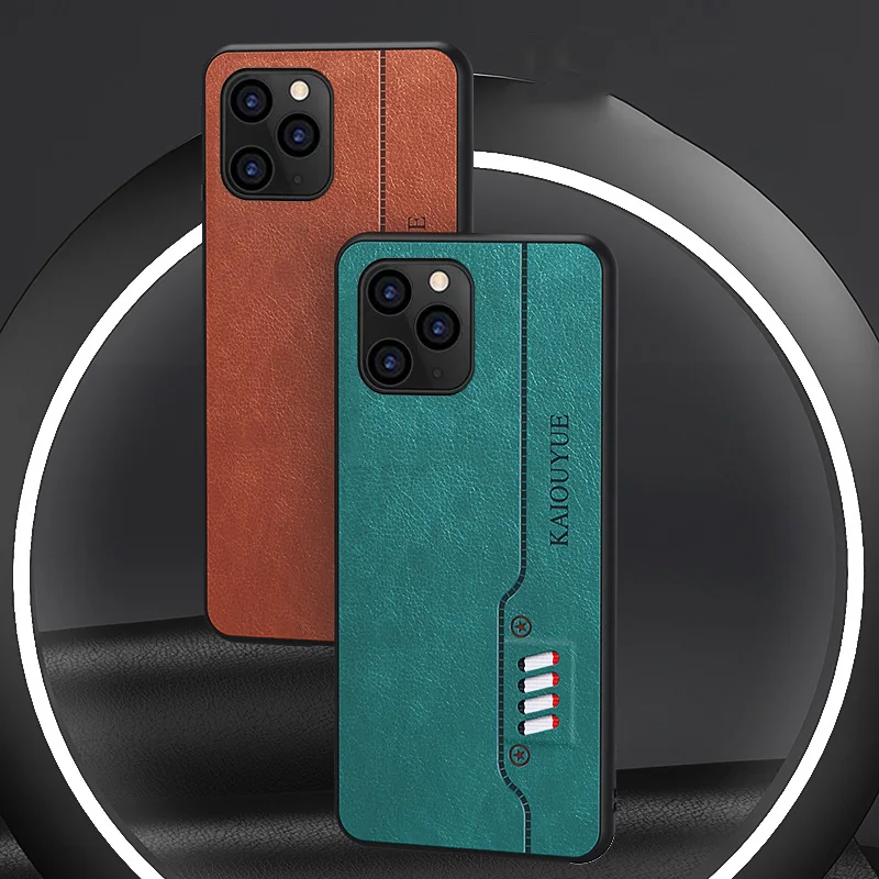 Кожаный чехол для iPhone защитный телефона 12 Pro Max Mini 11 XS XR 6 6S 7 8|Бамперы| |
