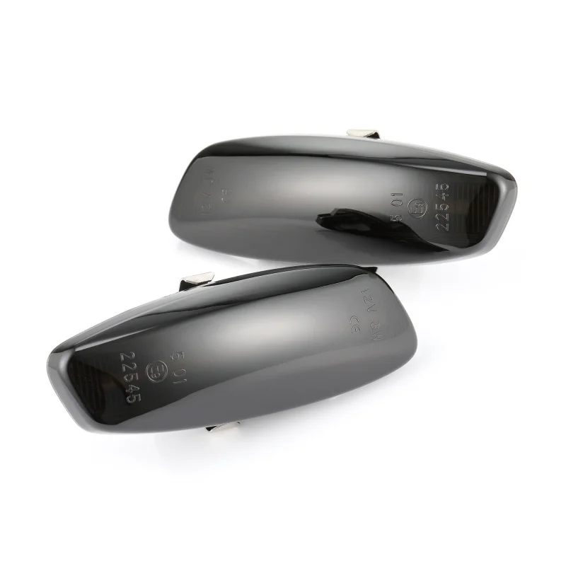 Skup 2 sztuk dynamiczny dymu światła obrysowe led sygnał świetlny dla Peugeot 207 308 3008 5008 dla Citroen C3 C4 C5