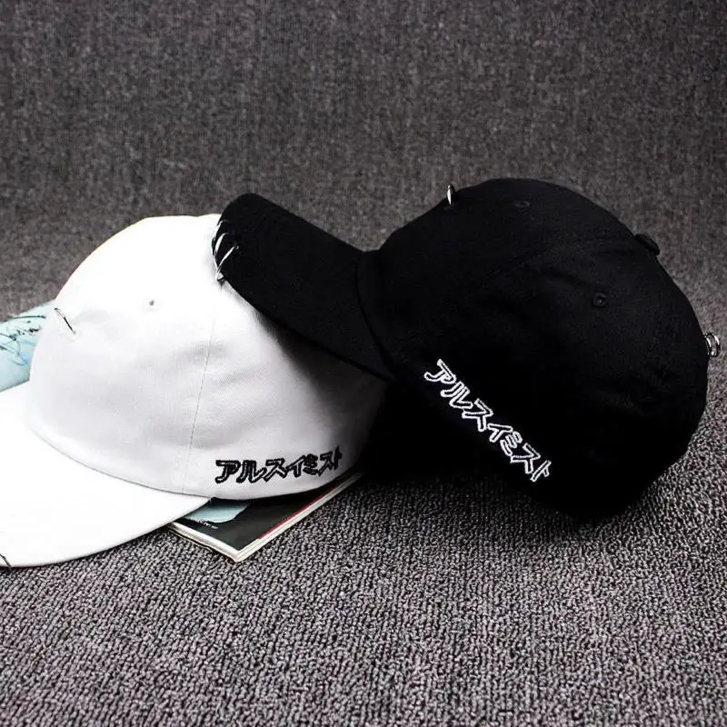 Мужчины Женщины кольцо для шляпы хип-хоп изогнутые Strapback бейсболка шапка-бейсболка