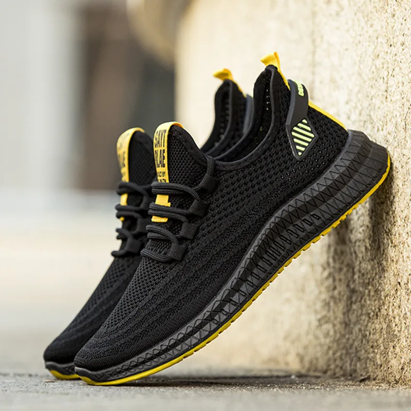 

2020 Summer Men Sneakers Lac-up Men Shoes Lightweight Breathable Mesh Men Casual Shoes Fashion Sneakers Zapatillas Hombre