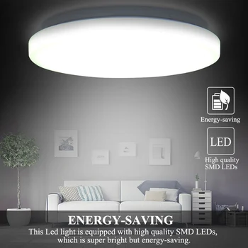 

modern LED Ceiling Light With Motion Sensor 12W 220V Round / Round Bottom LED Ceiling Light For Entrance Balcony Corridor