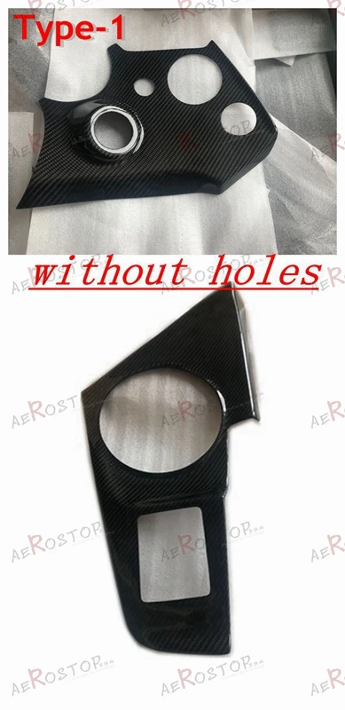 Карбоновое волокно с/без отверстий RHD ручная внутренняя отделка 13 шт. для SUPRA JZA80
