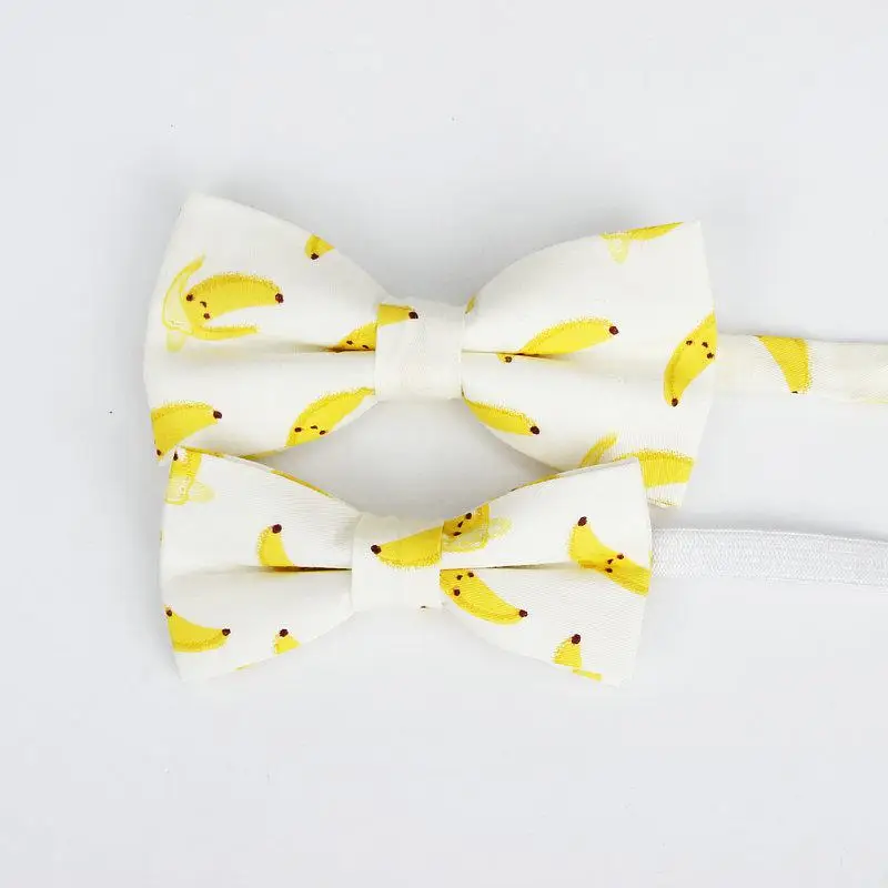 Adults Bowtie Новые Брендовые мужские комплекты с милым принтом и галстуком-бабочкой для мальчиков и девочек, милые женские галстуки-бабочки - Цвет: Adults Bowtie