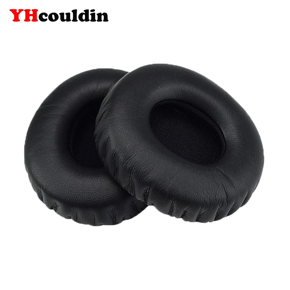 YHcouldin Replacement Ear Pads for Sony MDR 10RC Wireless Headphones Protein Leather Ear Cushions Soft Earpads Black and White